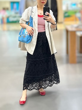 「JOURNAL STANDARD LUXE（ジャーナルスタンダード　ラックス）のアイテム」を使った、jolinwangさん（レディース・159cm）の夏コーディネート