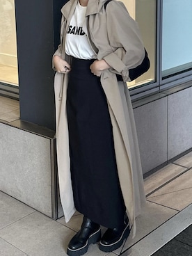 ウナさん(レディース・154cm)の冬コーディネート
