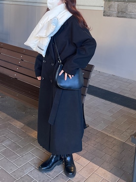 ウナさん(レディース・154cm)の冬コーディネート