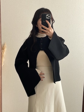 ウナさん（レディース・154cm）の冬コーディネート