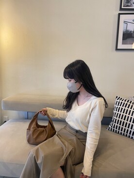 ウナさん(レディース・154cm)の冬コーディネート