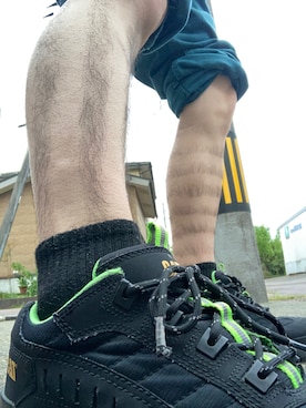 「Cater-pillar（キャタピラー）のアイテム」を使った、kimutaro47さん（メンズ・175cm）の春コーディネート