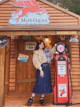 「Vintage Dior（ヴィンテージ ディオール）のアイテム」を使った、ㄙㄚㄩㄚさん（レディース・160cm）の冬コーディネート