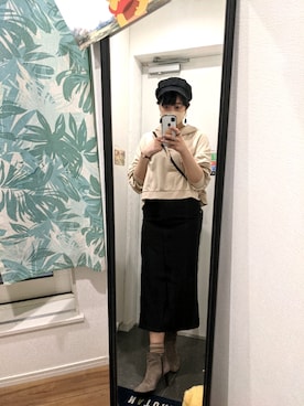 「Jayro（ジャイロ）のアイテム」を使った、めるまるく。さん（レディース・158cm）の秋コーディネート