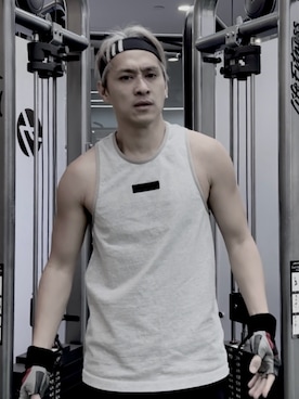 「FOG ESSENTIALS（エフオージーエッセンシャルズ）のアイテム」を使った、jamiskoonさん（メンズ・178cm）の冬コーディネート