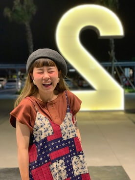 「URBAN RESEARCH（アーバンリサーチ）のアイテム（ワンピース、その他）」を使った、ビビさん（レディース・148cm）の夏コーディネート