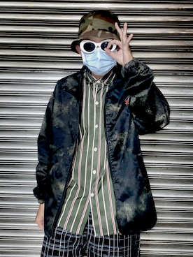 「TAIPEI」｜「アイテム（ジャケット/アウター）」を使った、Gorbinzsheさん（メンズ・170cm）の夏コーディネート