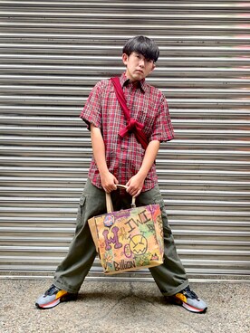 「sneakers」｜「アイテム（その他）」を使った、Gorbinzsheさん（メンズ・171cm）の秋コーディネート