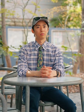 「COACH（コーチ）のアイテム」を使った、zakiさん（メンズ・167cm）の春コーディネート