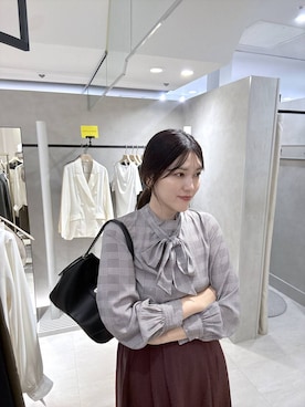 「Andemiu（アンデミュウ）のアイテム」を使った、hanaka.さん（レディース・171cm）の夏コーディネート