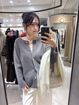 「Andemiu（アンデミュウ）のアイテム」を使った、hanaka.さん（レディース・171cm）の秋コーディネート