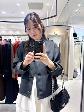 「Andemiu（アンデミュウ）のアイテム」を使った、hanaka.さん（レディース・171cm）の秋コーディネート