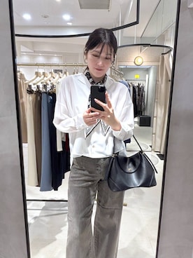 「Andemiu（アンデミュウ）のアイテム」を使った、hanaka.さん（レディース・171cm）の夏コーディネート