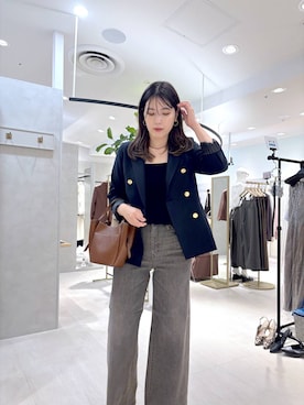 「Andemiu（アンデミュウ）のアイテム」を使った、hanaka.さん（レディース・171cm）の夏コーディネート