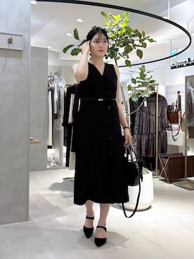 「Andemiu（アンデミュウ）のアイテム」を使った、hanaka.さん（レディース・171cm）の夏コーディネート