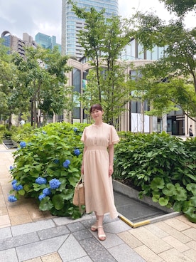 「grove（グローブ）のアイテム」を使った、北澤 希世子さん（レディース・165cm）の夏コーディネート
