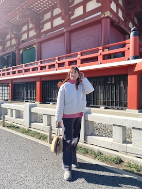 「JILL STUART（ジルスチュアート）のアイテム」を使った、北澤 希世子さん（レディース・165cm）の冬コーディネート