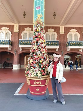 「着回しコーデ」｜北澤 希世子さん（レディース・165cm）の冬コーディネート