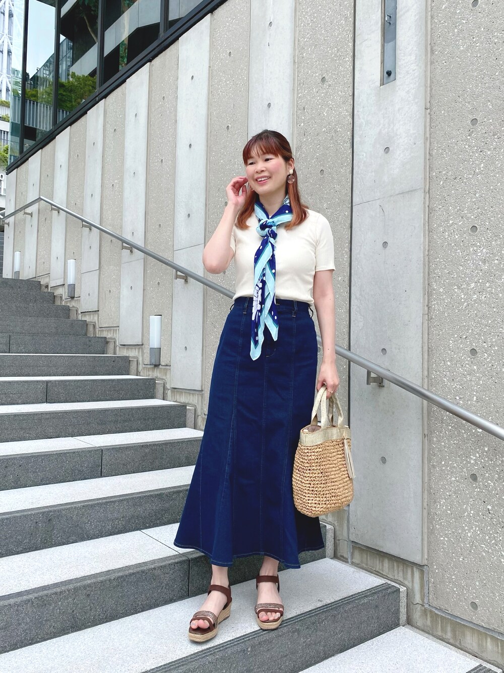 UNIQLO（ユニクロ）の「リブボートネックT（5分袖）（Tシャツ