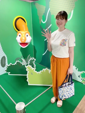 「AMERICAN HOLIC（アメリカンホリック）のアイテム」を使った、北澤 希世子さん（レディース・165cm）の秋コーディネート