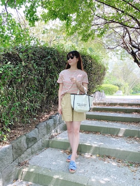 北澤 希世子さん（レディース・165cm）の夏コーディネート