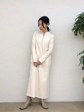 「ONEME（ワンム）のアイテム」を使った、mayukoさん（レディース・158cm）の冬コーディネート