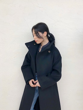 「ONEME（ワンム）のアイテム」を使った、mayukoさん（レディース・158cm）の冬コーディネート