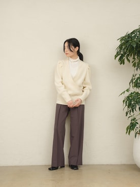 「ONEME（ワンム）のアイテム」を使った、mayukoさん（レディース・158cm）の冬コーディネート