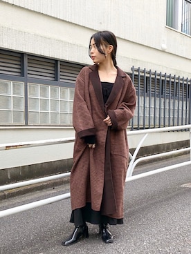 「チェスター」｜mayukoさん（レディース・158cm）の秋コーディネート
