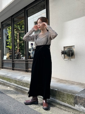 「アレンジ」｜mayukoさん（レディース・158cm）の秋コーディネート