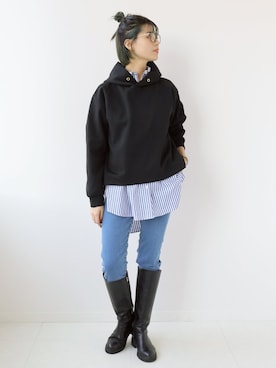 staff.sさん（レディース・165cm）の冬コーディネート