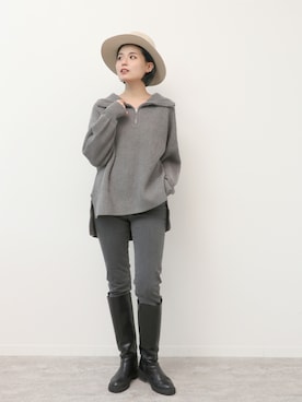 staff.sさん（レディース・165cm）の冬コーディネート