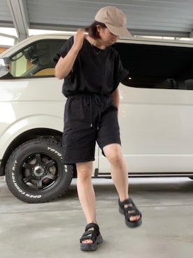 「Java（ジャバ）のアイテム」を使った、tsupiさん（レディース・152cm・30代）の夏コーディネート