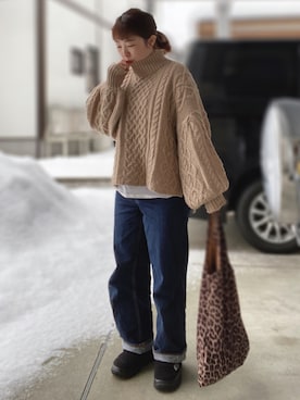 tsupiさん(レディース・152cm)の冬コーディネート