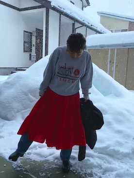 tsupiさん(レディース・152cm)の冬コーディネート