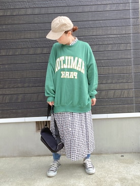 「Java（ジャバ）のアイテム」を使った、tsupiさん（レディース・152cm・30代）の春コーディネート