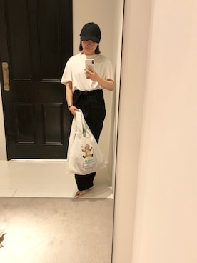 「Lucien Pellat-Finet（ルシアンペラフィネ）のアイテム（バッグ）」を使った、chieさん（レディース・146cm）の夏コーディネート