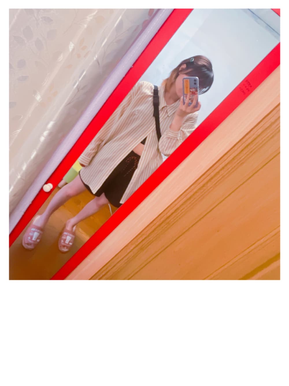 「Reebokのフューリーライト 95 / Furylite 95 / リーボック（メンズ/レディース）（スニーカー、ブラック系）」を使った、○△□さん（レディース・154cm）の秋コーディネートの1枚目の写真