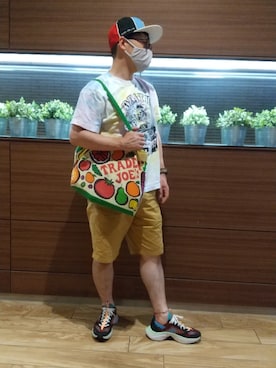 「岡本太郎」｜chi さん（メンズ・168cm）の夏コーディネート