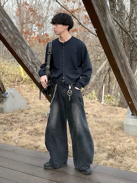 たいがさん（メンズ・172cm）の冬コーディネート