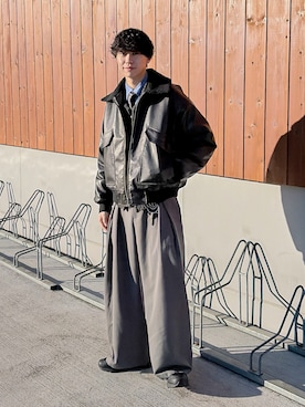 たいがさん（メンズ・172cm）の冬コーディネート