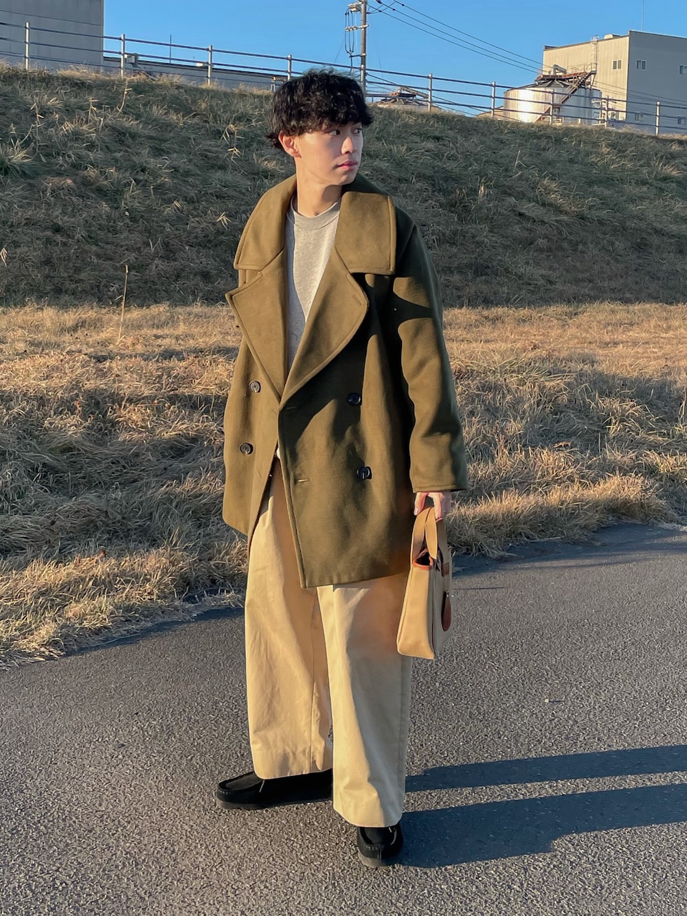 STUDIO NICHOLSON Pコート きがえ ピーコート