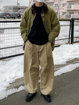 たいがさん（メンズ・172cm）の冬コーディネート