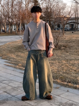 たいがさん（メンズ・172cm）の春コーディネート