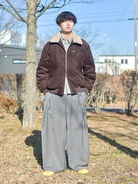 「アイテム（財布/小物）」を使った、たいがさん（メンズ・172cm）の秋コーディネート