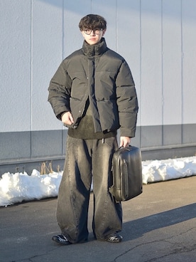 たいがさん（メンズ・172cm）の冬コーディネート