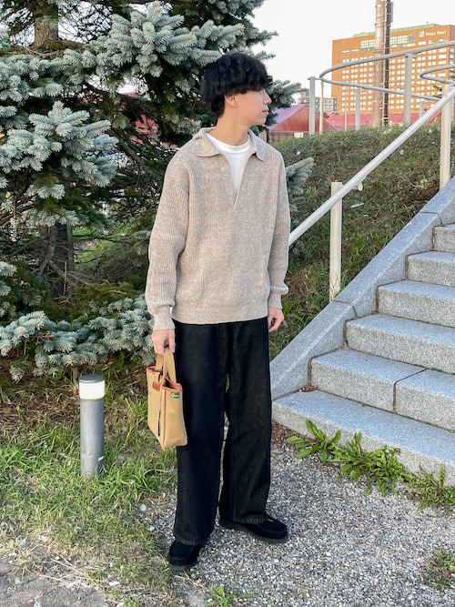 ニット+セーター millebonheur MB PUFFK KNIT セール】pigment cable knit（ニット/セーター）｜My sugar Babe