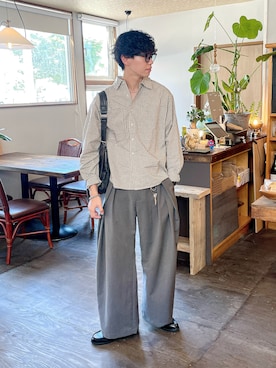 「アイテム（ブレスレット）」を使った、たいがさん（メンズ・172cm）の秋コーディネート