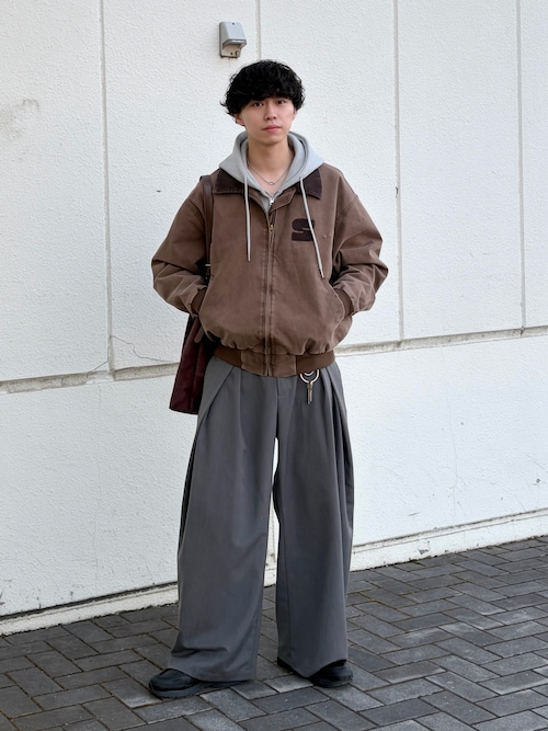 soerte（ソエルテ）の「Heritage Duck Work Jacket with Corduroy