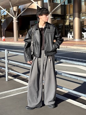 たいがさん（メンズ・172cm）の冬コーディネート